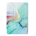 thumbnail image 2 of Case for Samsung Galaxy Tab A7 10.4 Inch Tablet 2020 Model SM-T500/T505/T507 - Slim Lightweight Smart Shell Folding Stand Leather Cover with Auto Wake/Sleep, Green Marble, 2 of 7