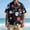 Black, variant on Hawaiian Shirt for Men Summer Funny Floral Printed Short Sleeve Loose Fit Button Down Beach Tops Outdoor Fashion Cozy Lightweight Casual Shirts