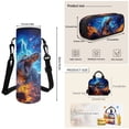thumbnail image 7 of Jeiento Lightning Dinosaur 17 Inch Bookbag Set for Kids 4-Piece Lunch Bag Pencil Case Water Bottle Holder Lightweight Large Capacity School Backpack for Boys Girls Teens, 7 of 7