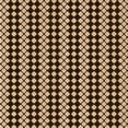 thumbnail image 1 of Ahgly Company Tapis d'Intérieur Lavable en Machine Carré Transitionnel Brun Sucre Brun, 4 Pieds Carré, 1 of 7