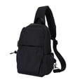 thumbnail image 4 of Anti de ea hombro Crossbody impermeable del pecho con USB puerto de carga ligero Casual Daypack, 4 of 9