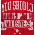 thumbnail image 2 of Funny Hit From Ladies Tees Golf Humor Long Sleeve TShirt Men Women Brisco Brands X, 2 of 6