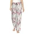 thumbnail image 1 of Balery Romantic Travel In Paris Pantalones de pijama para mujer, pijamas ultraligeros, pantalones de estar por casa-X-Large, 1 of 6