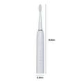 thumbnail image 3 of Toothbrush With 2 Brush Heads , 5 Modes Toothbrush For Adults , Travel Rechargeable Power Toothbrush With Timer, 3 of 8
