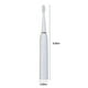 thumbnail image 3 of Cepillo de dientes eléctrico recargable con 5 modos y temporizador: 2 cabezas de cepillo, cepillo de dientes USB para viajar y eléctrico para adultos, impermeable IPX7, 3 of 8