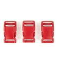 thumbnail image 5 of 25 - 1 inch Red YKK Contoured Side Release Plastic Buckle, 5 of 5