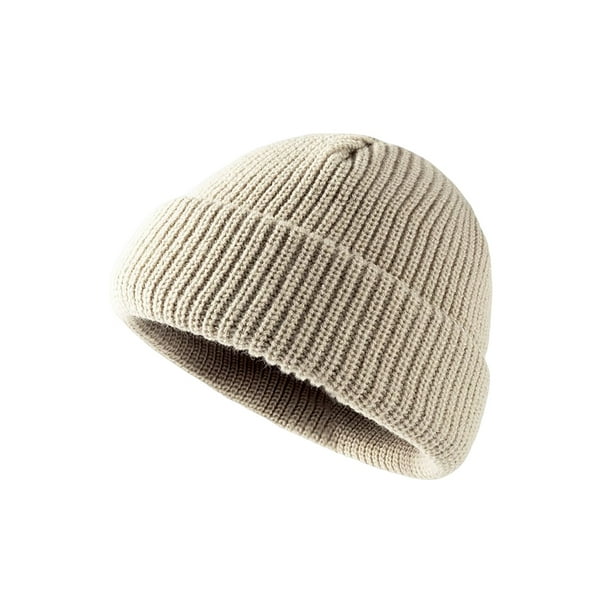 Sonducket Gorro de punto elástico invierno Unisex deportes al aire libre senderismo Camping nieve esquí gorra térmica Casual sombreros mujer Sombreros amarillo beis Sonducket AP013203-20