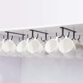 thumbnail image 6 of MEZOOM Mug Rack Under Cabinet - Coffee Cup Holder, 12 Mugs Hooks Under Shelf, Display Hanging Cups Drying Hook for Bar Kitchen Utensils Black, 6 of 6