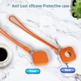 thumbnail image 2 of 4 Pack Topmade Protective Case for AirTag ,Silicone Secure Holder with Key Chain Ring for Apple AirTag, Anti-Scratch Airtag Secure Holder Cover for AirTag Tracker Key Finder Pet Finder, 2 of 7