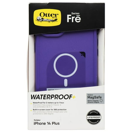 OtterBox Fre Series Waterproof Case for Apple iPhone 14 Plus - Purple