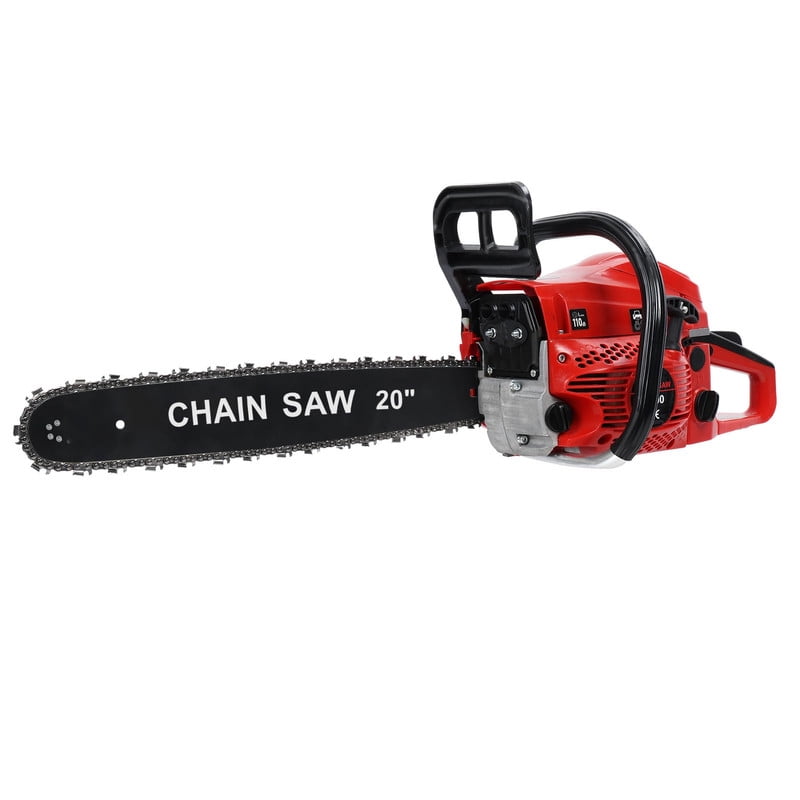 Ynce 58cc Gas Chainsaw 20 Inch Bar – 3 HP Gas Powered Chainsaw with Easy-Start, Pro Anti-Vibration for Farm, Ranch, and Ranch & Heavy-Duty Work
