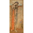 thumbnail image 3 of Whistler, James McNeill 12x24 Black Modern Framed Museum Art Print Titled - The Purple Iris 1870, 3 of 5