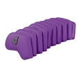 thumbnail image 3 of 10x Couvre-Chef en Cuir pour Fer de Golf, 4,5,6,7,8,9,A,P, Protection d'Accessoires, 3 of 8