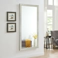 thumbnail image 5 of Naomi Home Penelope 66” x 70” Silver Modern Standing Mirror, 5 of 11