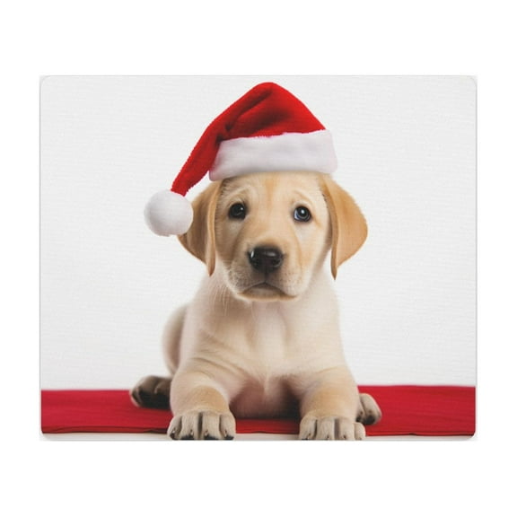 DistinctInk Mouse Pad - 1/4" Foam Rubber - Labrador Retriever Puppy