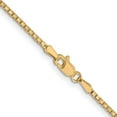 thumbnail image 3 of Auriga Fine Jewelry 10K Yellow Gold 1.5 mm Box Chain Necklace for Women 30", 3 of 6