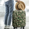 thumbnail image 5 of Travel Luggage Cover Suitcase Protector Fits 18-32 Inch Luggage Wheel Covers Patterned Travel Related Items Flower Luggage Protector Elastic Luggage Anti-scratch Suitcase Cover S, 5 of 5