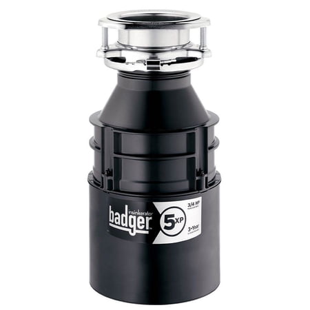 InSinkErator Badger 5XP 3/4HP Under the Kitchen Sink Household Garbage Disposal