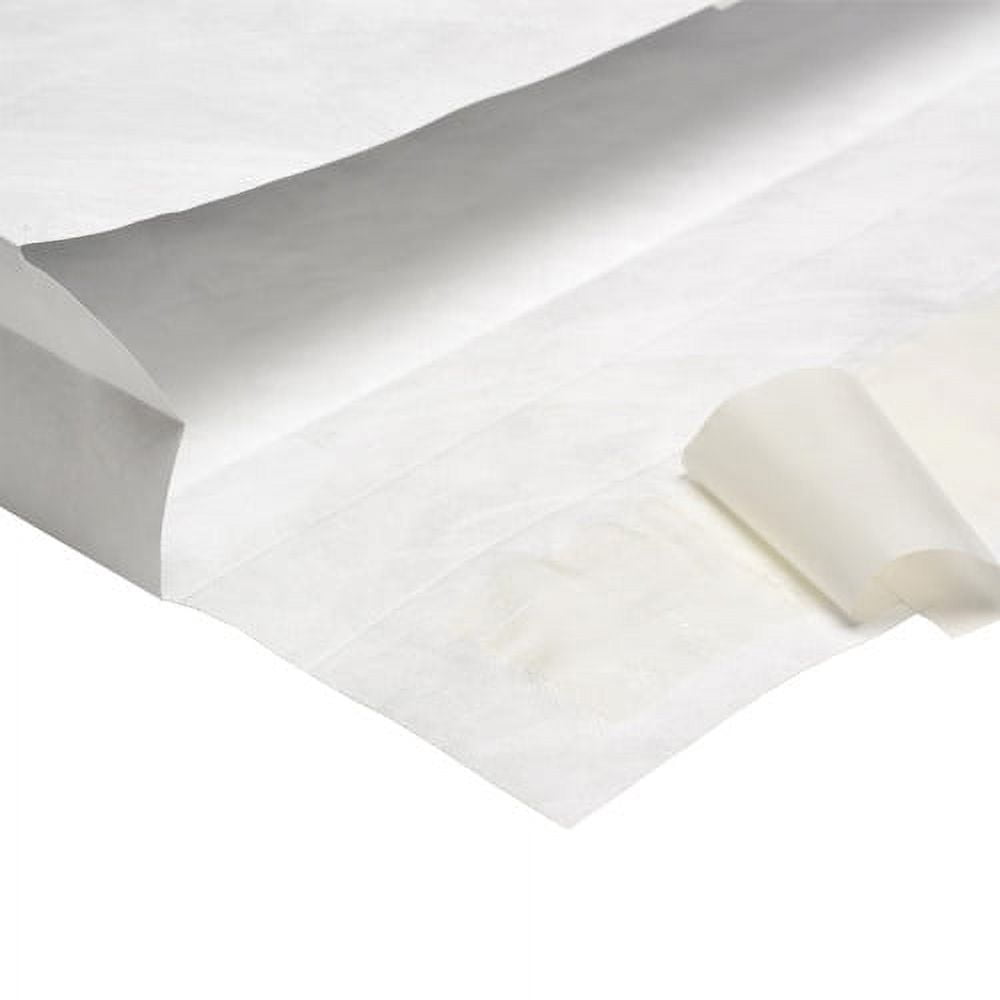 Quality Park Tyvek Plain Expansion Envelopes Expansion - 10" Width x 13" Length - 1 1/2" Gusset - 14 lb - Self-sealing - Tyvek - 100 / Carton - White