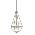 thumbnail image 1 of Capital Lighting 327413MS Beaufort - 13.25 Inch 1 Light Pendant - in Transitional Style - 13.25 high by 72.75 Wide, Mystic Sand Finish with Clear Glass, 1 of 2