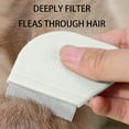 thumbnail image 4 of Peine antipulgas para perros y gatos Eliminación de piojos y aseo con dientes finos Suave con la piel Para uso diario y cuidado del pelaje, 4 of 7