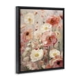 thumbnail image 3 of Stupell Industries Traditional Blush Floral Pattern Black Floating Frame Canvas Art, 17 x 21, by Riley B, 3 of 8