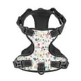 thumbnail image 4 of Lsque Summer Floral Dog Harness, No-Pull Pet Harness with 2 Leash Clips, Adjustable Soft Padded Dog Vest with Easy Control Handle for Large Dogs-X-Large, 4 of 9