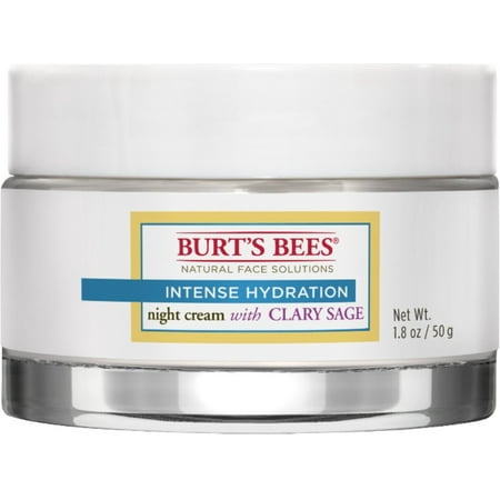Hydration Night Cream - Burt's Bees Intense Hydration Night Cream 1.80 oz