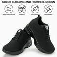 thumbnail image 6 of Women's Platform Sneakers Wedges  Lace Up Shoes Increase Fashion Sneakers for Womens Girls, 6 of 11