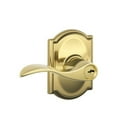 thumbnail image 2 of Schlage Accent Lever with Camelot Trim Keyed Entry Lock, 2 of 7