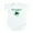 Cloud White, variant on CafePress - Ginger Shamrock Infant Bodysuit - Baby Light Bodysuit, Size Newborn - 24 Months