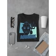 thumbnail image 3 of Aquarius Emoji Vibes - Trident Design Men's T-shirt, 3 of 4