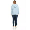 thumbnail image 2 of Licensed Women's Character Zip-Up Jacket Light Blue Large, 2 of 2