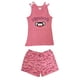 thumbnail image 1 of Pijama para Mujer Set de Camiseta Rosa y Short Rosa Tatys Fashion  8813, 1 of 1