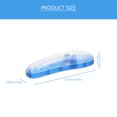 thumbnail image 3 of Rectangular Razor Case Pc Material Men Travel Use 1 Set 6.5x2.4x1.4in, 3 of 5