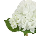thumbnail image 2 of Mainstays 15''H Indoor Artificial Hydrangea Bundle, White Color, 2 of 5