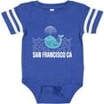 thumbnail image 3 of Inktastic San Francisco California Whale Watching Boys or Girls Baby Bodysuit, 3 of 5