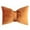 Orange, variant on Pillow for Living Room and Bedroom - Petal Makeup Vanity Chair Back Pillow with Removable Adjustable Bow 11x16in Throw Cushion Headboard/Car Backrest Cute Decorative Cushion for Home