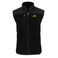 thumbnail image 2 of Men's Cutter & Buck  Black Bowie State Bulldogs Big & Tall Cascade Eco Sherpa Fleece Full-Zip Vest, 2 of 3