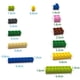thumbnail image 5 of Bloques de construcción de partículas MOC Rainbow Pig 3005 30071 35382, 1 x 1, piezas compatibles con bricolaje, modelo a granel, juguetes educativos tecnológicos, 5 of 5