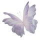 thumbnail image 2 of Decoración de boda Gloria mariposas artificiales de hilo 65x50cm color Violeta, 2 of 9