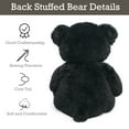 thumbnail image 6 of LotFancy Teddy Bear Stuffed Animal, 20” Plush Toy Gift for Girls Girlfriend Wife, Black, 6 of 9