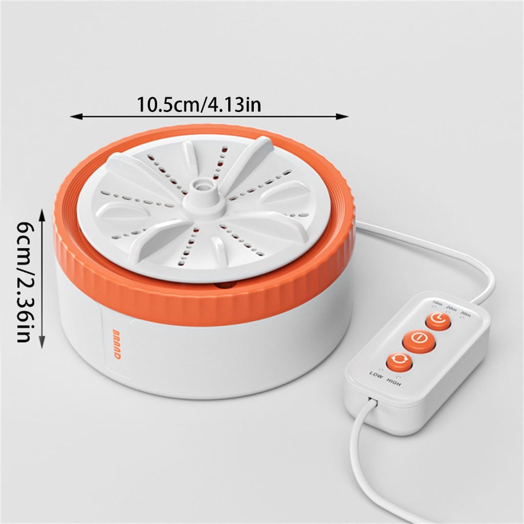 Geemin Washing Machine Turbine Washing Machine for Delicate Clothes and Travel Needs