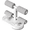 Gray, variant on Wofarmy Sit Up Bar Floor with 2 Suction Cups Sit Up Assistant Device for Home Workout Pink
