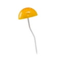 thumbnail image 4 of Estatua de hongo de jardín de hierro, estaca para jardín, regalo navideño, elegante, 20 cm de altura amarillo, 4 of 8