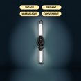thumbnail image 2 of OULII 1Set Wall Light Sconce Industrial Iron 56X2.6In For Living Room, 2 of 5