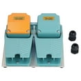 thumbnail image 3 of Foot Switch Self Resetting 2 Open 2 Close Aluminum Alloy Pedal Switch with Connector 15A 250V, 3 of 5