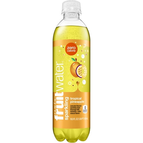 Fruit Water Tropical Pineapple Sparkling Water, 16.9 Fl. Oz.