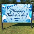 thumbnail image 3 of PVCS 70x35in Father's Day Background Cloth 2021 New Party Decoration Banner, 3 of 6