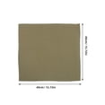 thumbnail image 2 of ETHZZLE 12Pcs Soft Cotton Dinner Napkins Olive Green Washable Reusable Cloth Napkins for Festive Events, 2 of 6